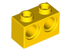 Брус с отверстиями 1x2